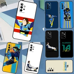 Fernando Alonso Case For Samsung Galaxy A54 A34 A24 A14 A52 A32 A12 A53 A33 A13 A51 A71 A21S A52S Cover