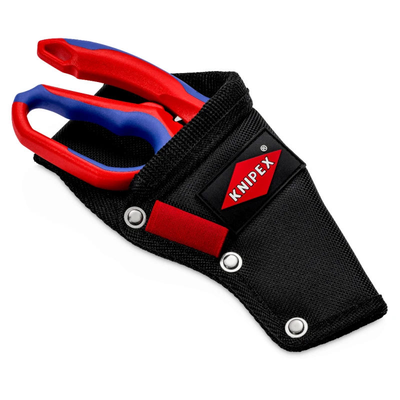 Imagem -03 - Bolsa de Cinto Multifuncional Knipex 00 19 75 le Forma Ideal para Tesouras Angulosas para Eletricista 95 05 20 sb