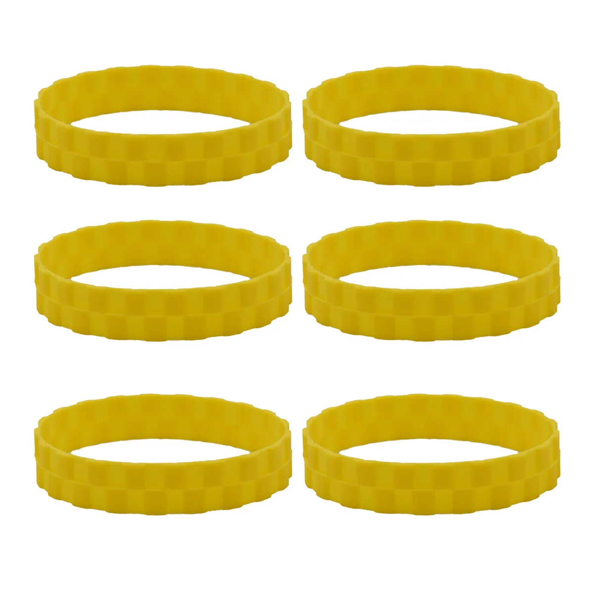 Yellow For Roborock S50 S55 S6 S5 max and Xiaomi Robot 1S 2S T4 T6 1C Vacuum Cleaner anti-wear Tire Skin Accessories