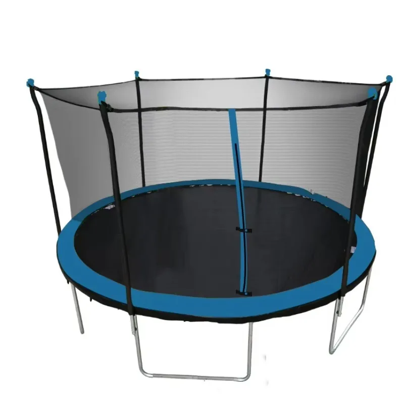 Unisex Large Round Indoor Trampoline For Outdoor Sports Made Of Durable Material Stable High Bounce
