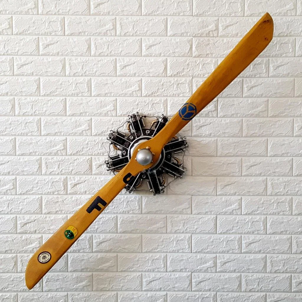 

Customized High Quality Retro Industrial Style Wall Cafe Restaurant Bar Metal Iron Turning Fan Hanging Creative Decoration