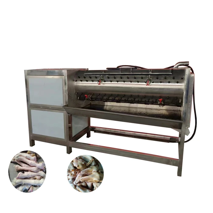 New Multifunctional Sheep Head Hoof Hair Removal Machine with Motor Heating & Spraying System for Farm Use High Capacity 350kg/h