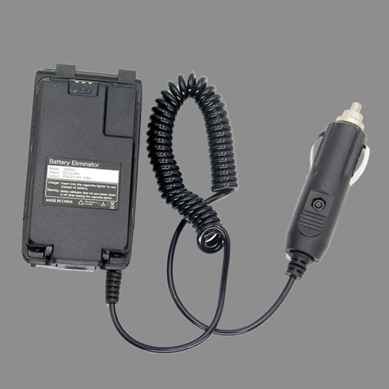 Lightweight 12-24V Input Walkie Talkie Power Adapter Car Power Converter Suityable for UV-K5 UV-K6 UV-K58 Two Way Radios