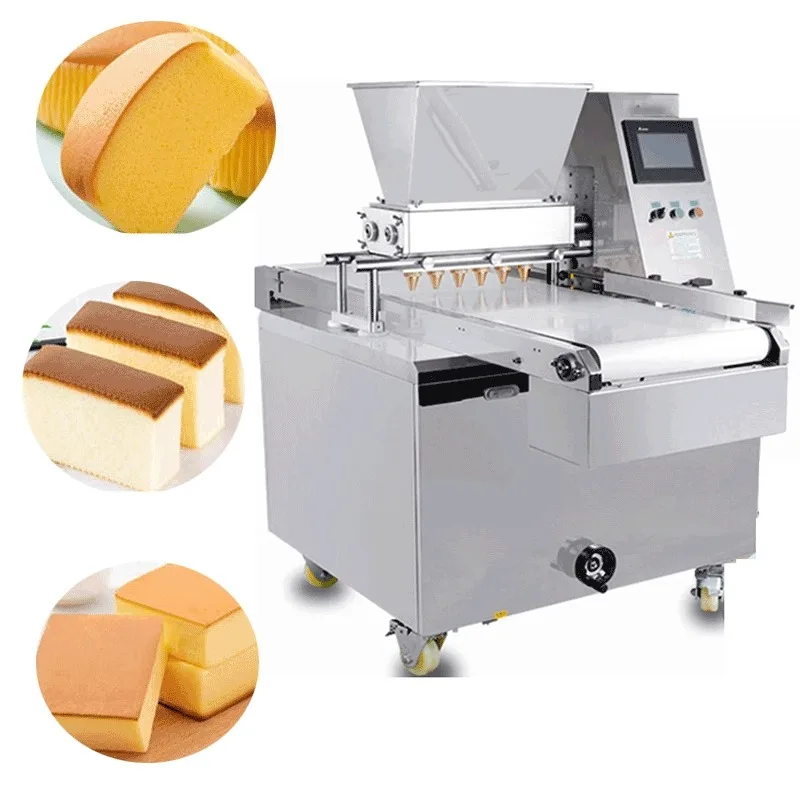 الغذاء الصف الفولاذ المقاوم للصدأ التلقائي بالكامل كعكة حقن البسكويت ماكينة تشكيل البسكويت