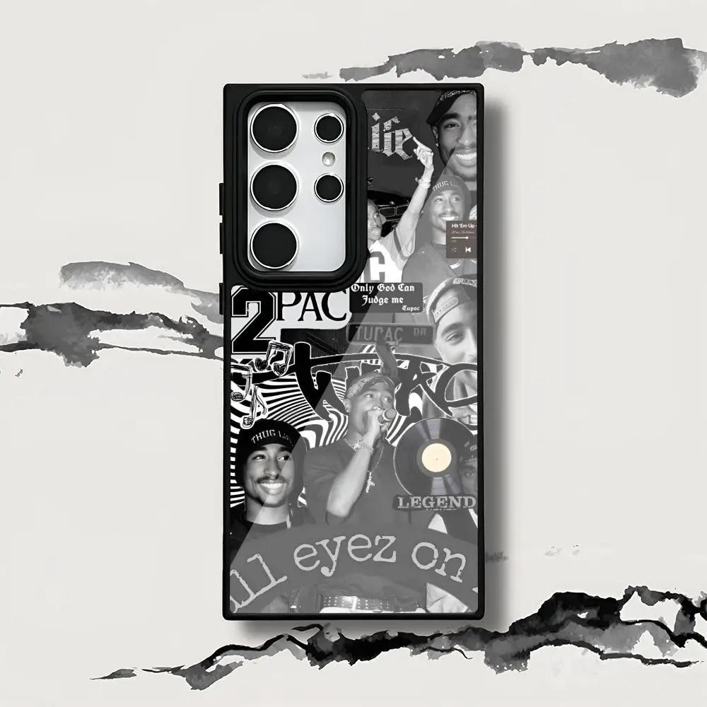 Singer T-Tupac2 MAISTO Mouse Pad PC+TPU For Samsung S8 9 10 20Plus S30 24 20ULTRA