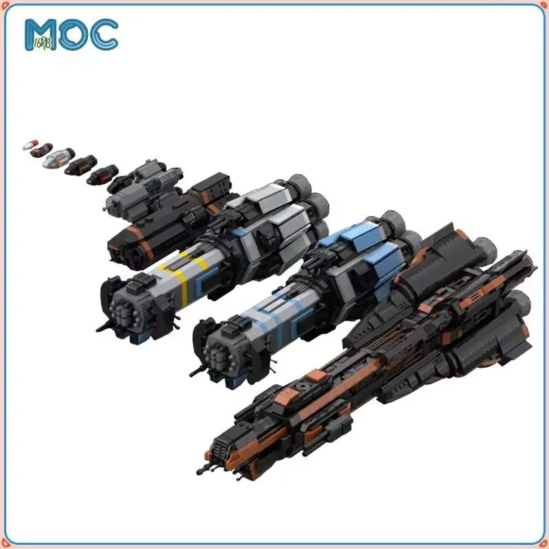 

MOC Building Blocks Patrol Destroyer AGATHA KING Spaceship or UNN Thomas Prince Model DIY Assemble Bricks Collection Toys Gifts