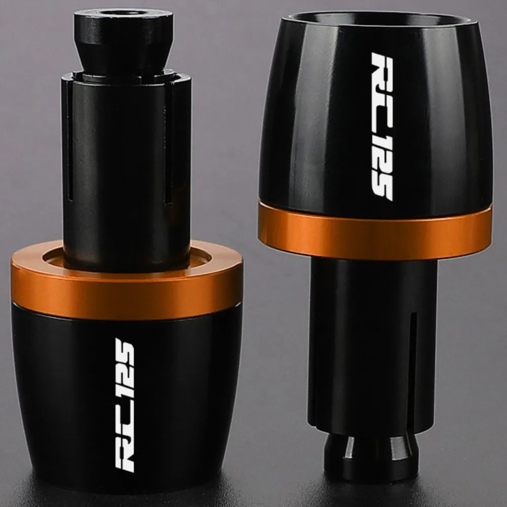 

For RC 125 RC125 2011-2017 2016 2015 2014 2013 2012 Universal Handlebar Grip Ends Handle Bar Cap End Plug Motorcycle Accessories