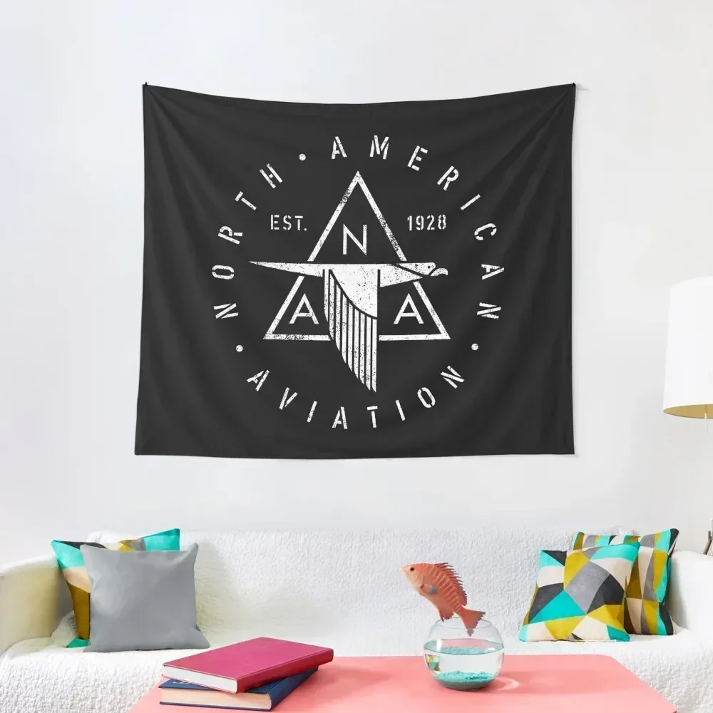 

North American Aviation - NAA Logo Tapestry Room Decor Cute Decoration For Bedroom Tapestry