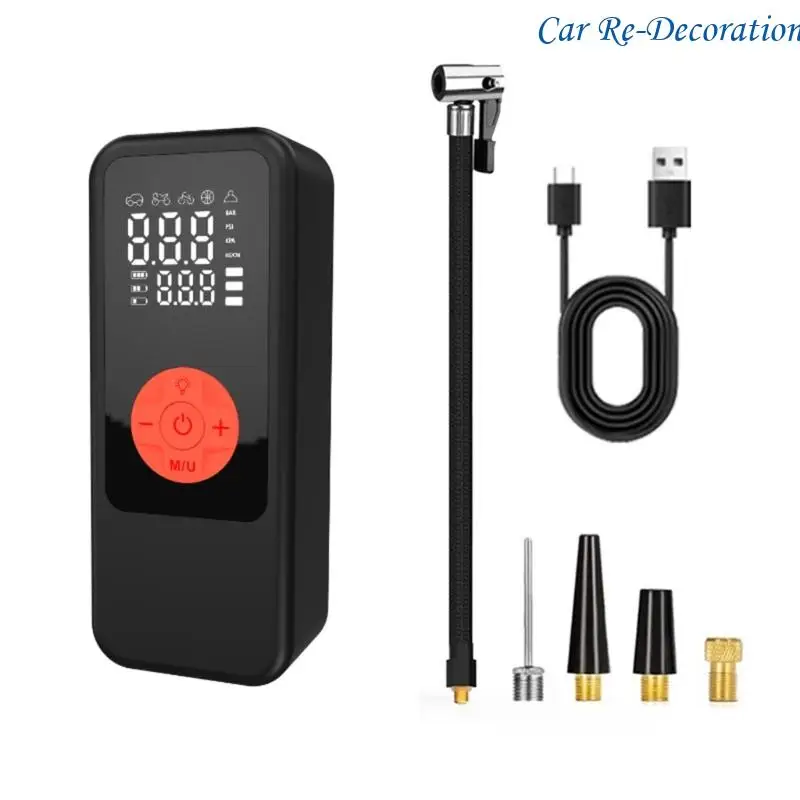 

R58D 72W Portable Car Air Compressor Беспроводной электрические насосы наборок шин Car Vocike