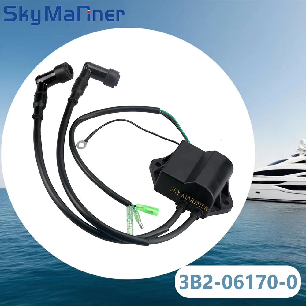 

CDI Ignition Unit Assy 3B2-06170-0 CDI Box For Tohatsu Nissan Hidea Outboard Motor 8HP 9.8HP 2 Stroke Boat Engine Parts