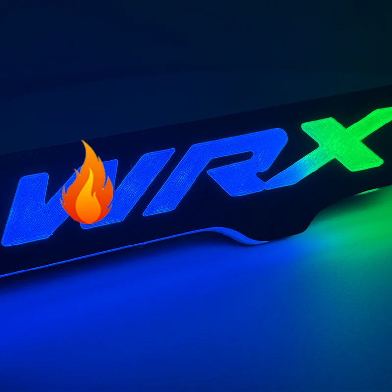 

1 шт. для Subaru WRX: RGB LED эмблема/значок на решетку радиатора с динамической подсветкой