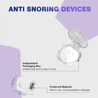 A33Z-Anti Snoring Devices, Snore Stopper With Adjustable Magnet, Snoring Solution For Comfortable And Quieter Sleep, 8PCS