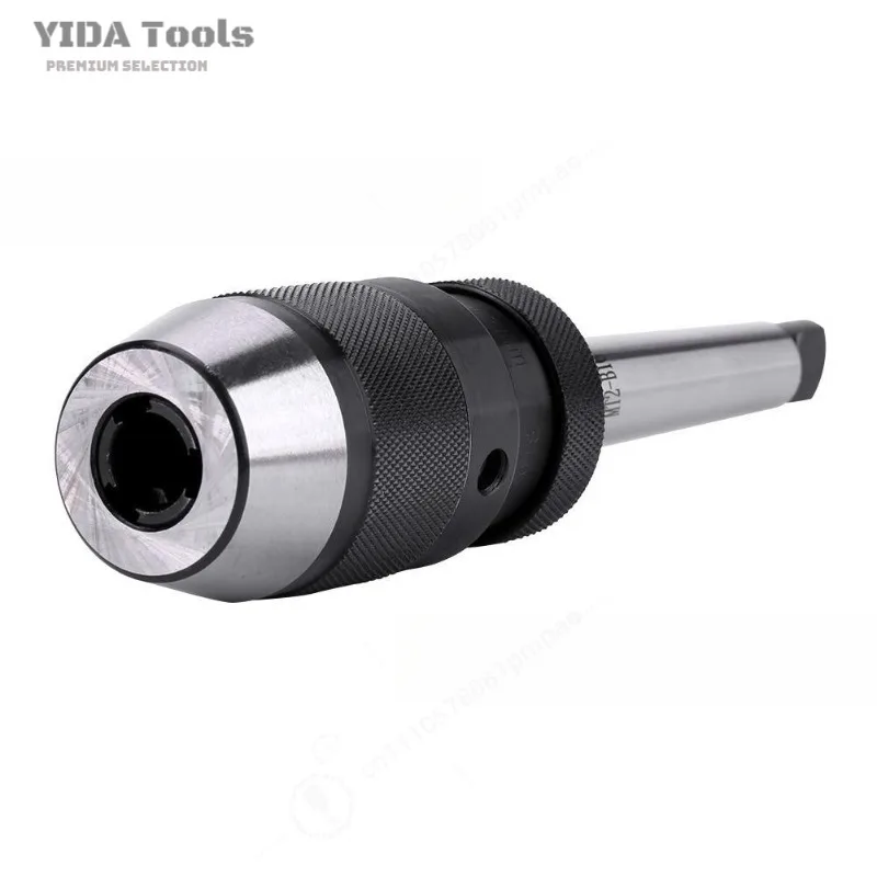 0.5-16mm B16 Self Tightening Drill Chuck With MT2-B16 Morse Taper Arbor CNC Lathe Drilling Fixture