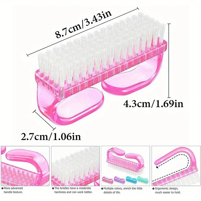 6/7 pçs tigela de imersão em gel removedor de esmalte com kit cortador de cutícula morta escova de unhas empurrador de cutícula descascador ferramentas de manicure