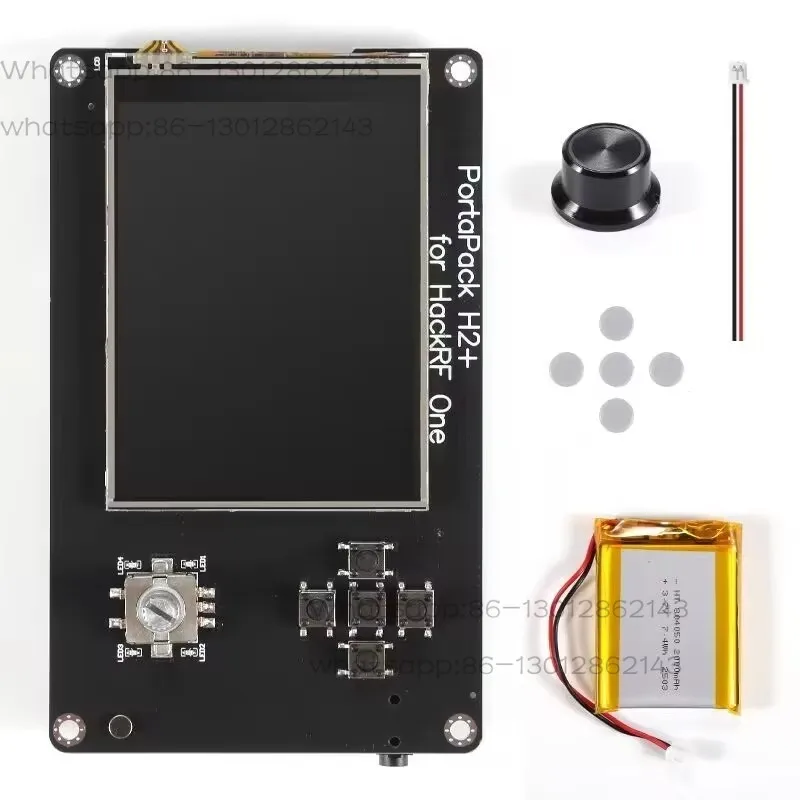 PortaPack H2 plus For hackrf one  Mayhem R8 R9 R10 RF Radio  SDR + Transparent Acrylic Plastic Shell Case Cover