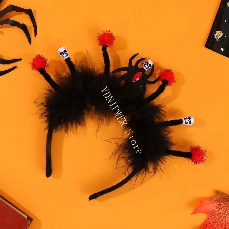 Halloween Costume Bandband Band Tairs Stage Headwear Halloween Party Props Spits Bandband Accessoires D08E