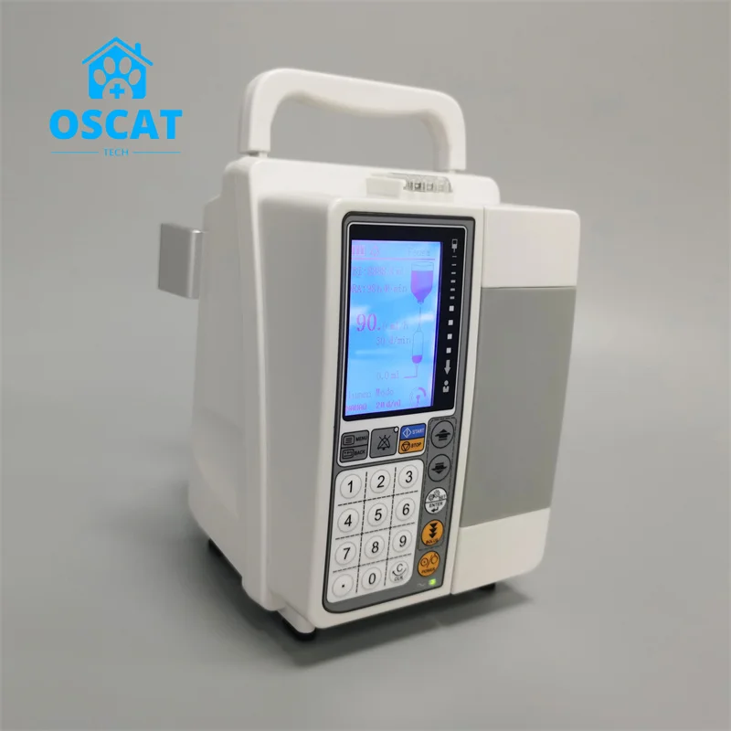 OSCAT Veterinary Equipment EX-710B Portable Intravenous Infusion Pumps Medical Pet's Infusion Drip Veterinary Instrument
