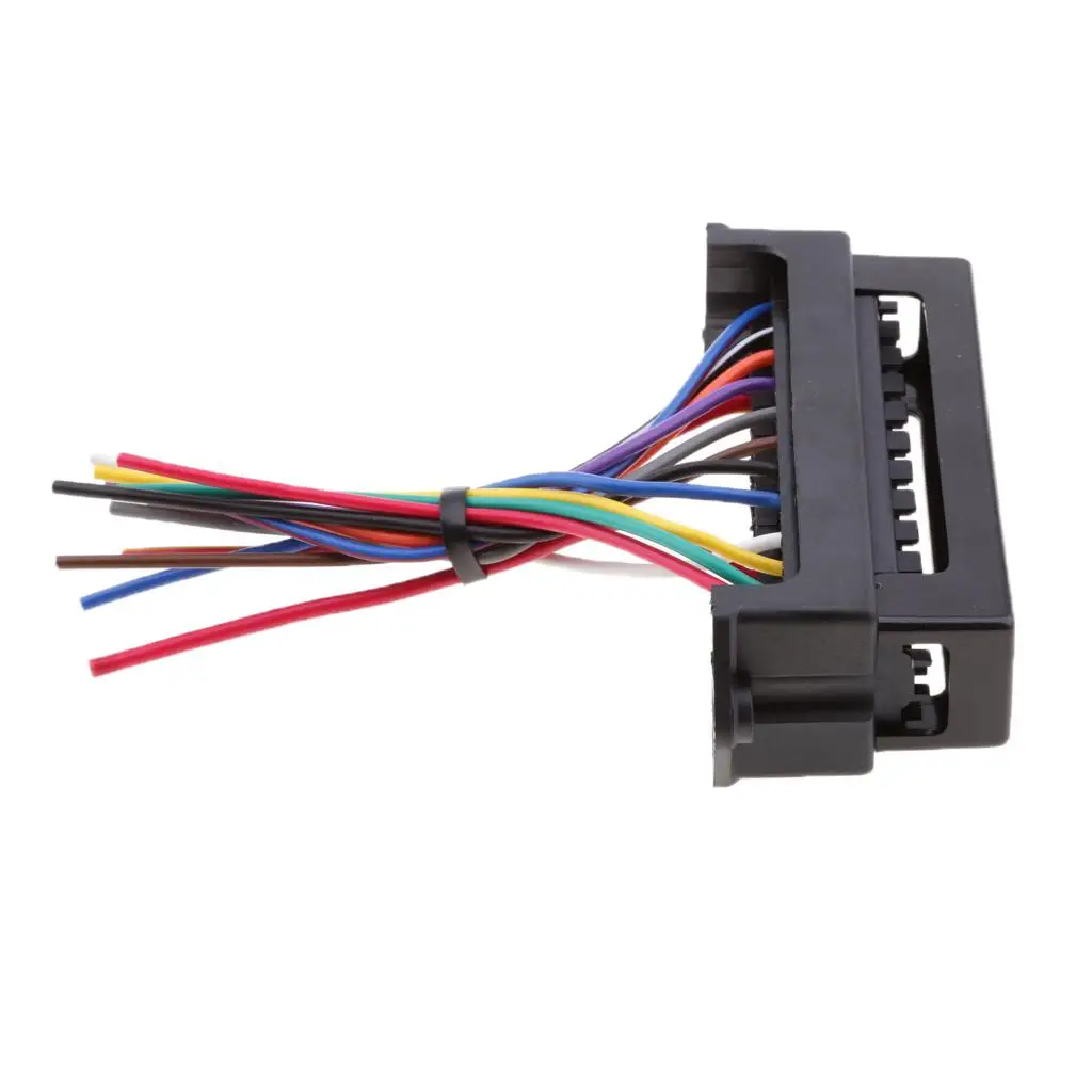 Fuse Holder Box 12 Way Circuit Block with LED Indicator for Marine Bus Tanker Trailer Audio Video