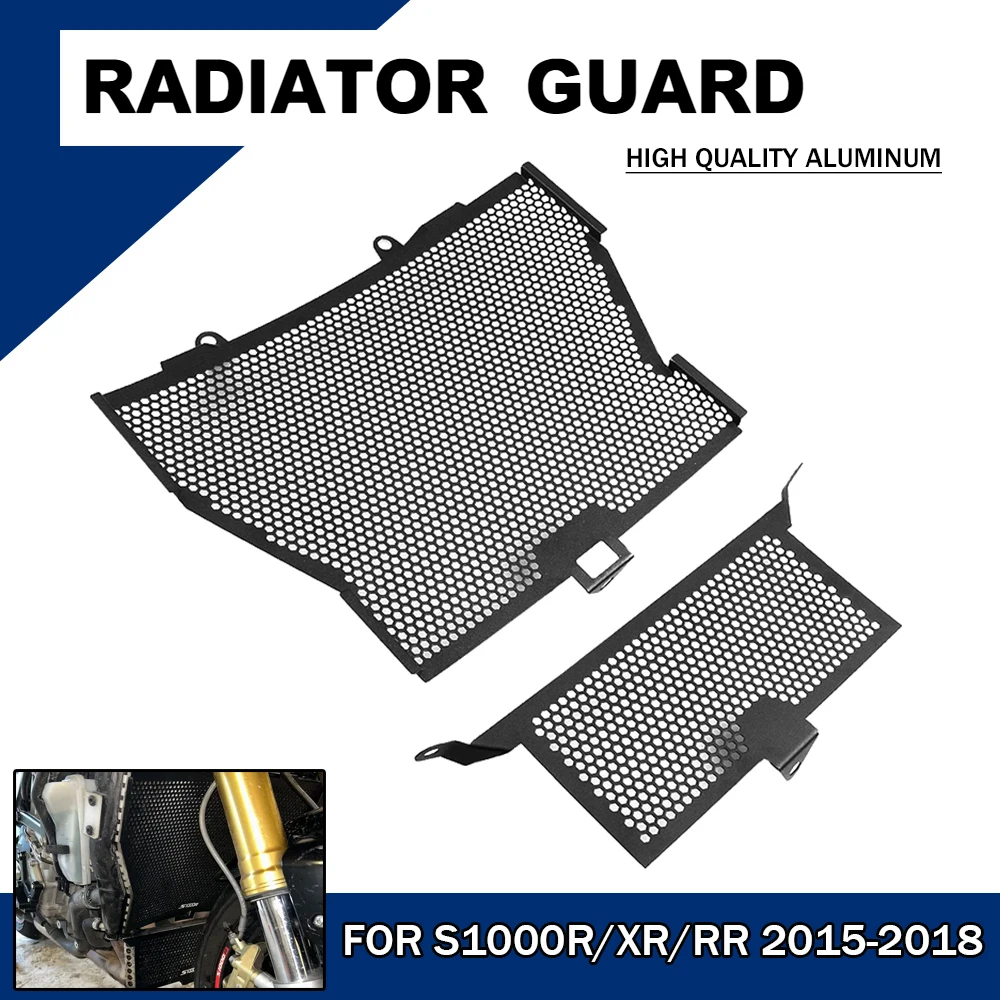 

Motorcycle Radiator Grille Guard Oil Cooler Protect Grill Cover For BMW S1000R 2013-2020 / S1000XR 2015-2019 / S1000RR 2010-2018