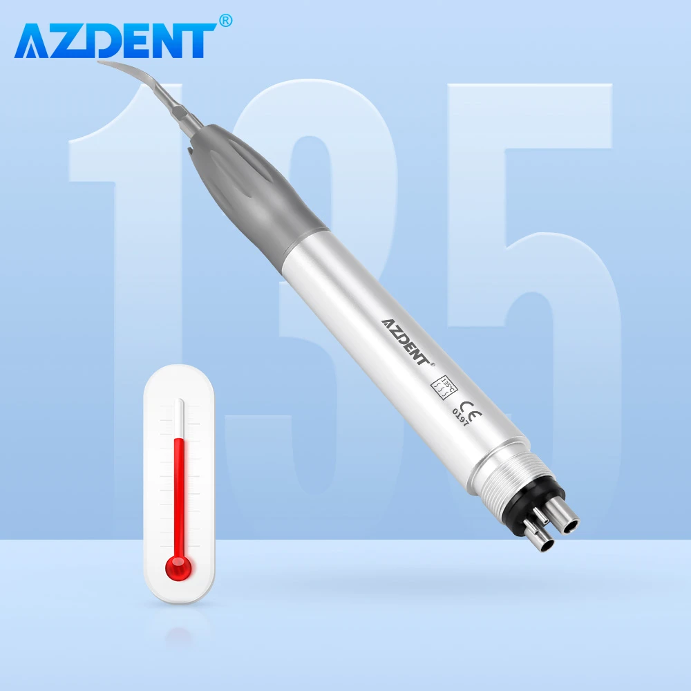 Dental Air Scaler Handpiece AZDENT Super Sonic Scaling Handle Tooth Cleaner 2/4 otwory z końcówkami G1 G2 G4 135 ° C Ddisinfection