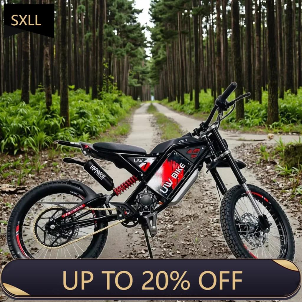 

SXLL Factory Direct Moto Electrica Bee X 3000W Off-Road Dirt Bike 55-60km/h 48V Electric Motorcycles