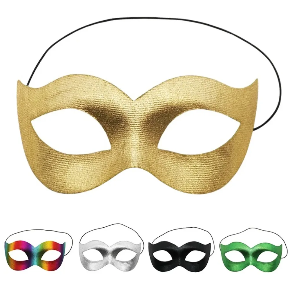 Persoonlijkheid PVC Halloween Maskers Duurzaam Venetiaans Maskerade Halfgelaatsmasker Kerstmasker Herbruikbaar Maskerade Masker Carnaval