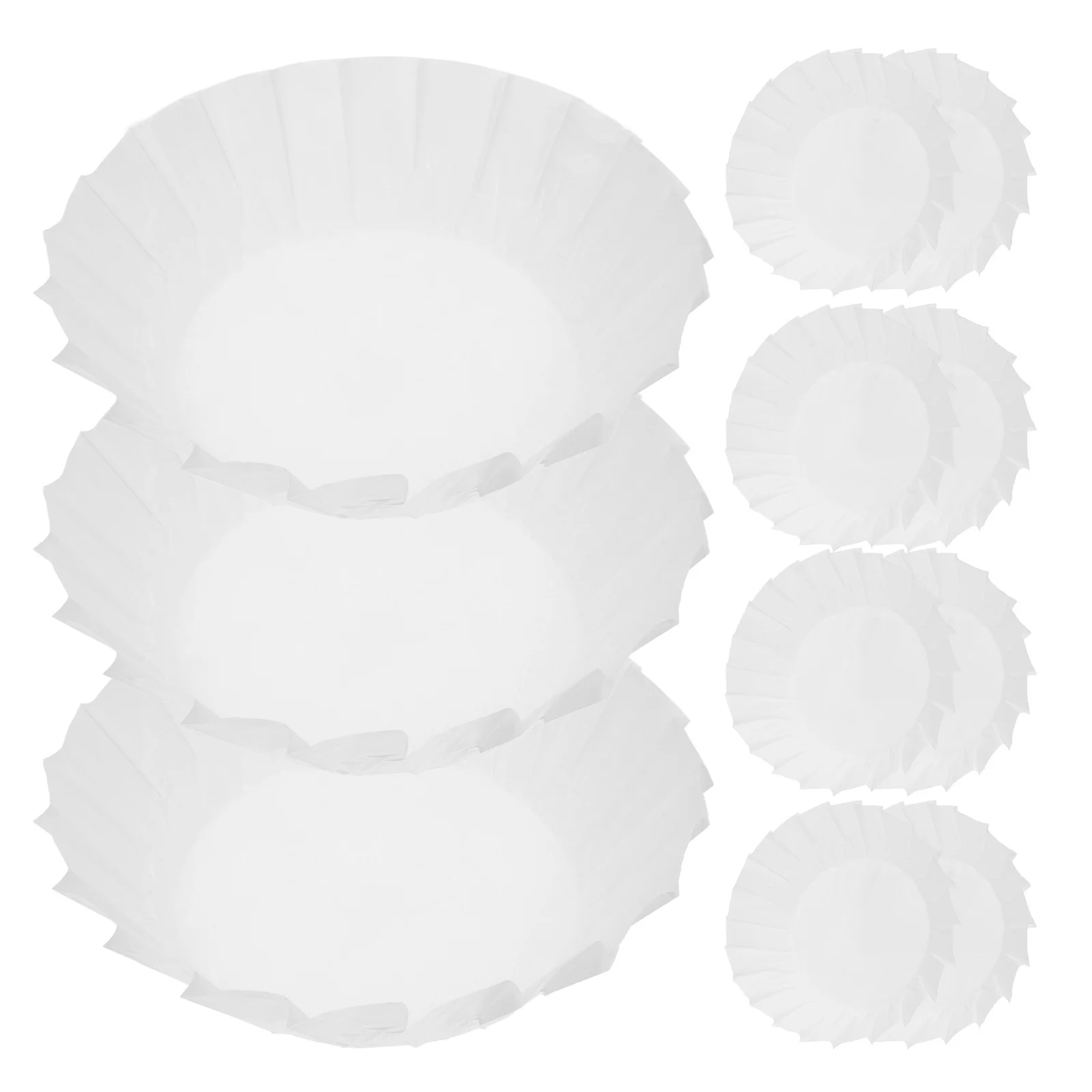 

50Pcs Basque Cake Oil Paper Liners Non-Folding Grease-Proof Baking Sheets Cupcake Dessert Wrappers Kitchen Baking Supplies