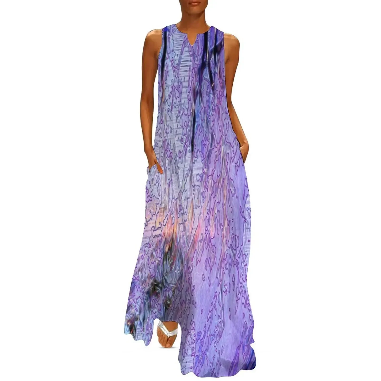 

Ice Long Dress women clothes summer dress women 2025 summer dress daily wedding guest 2025