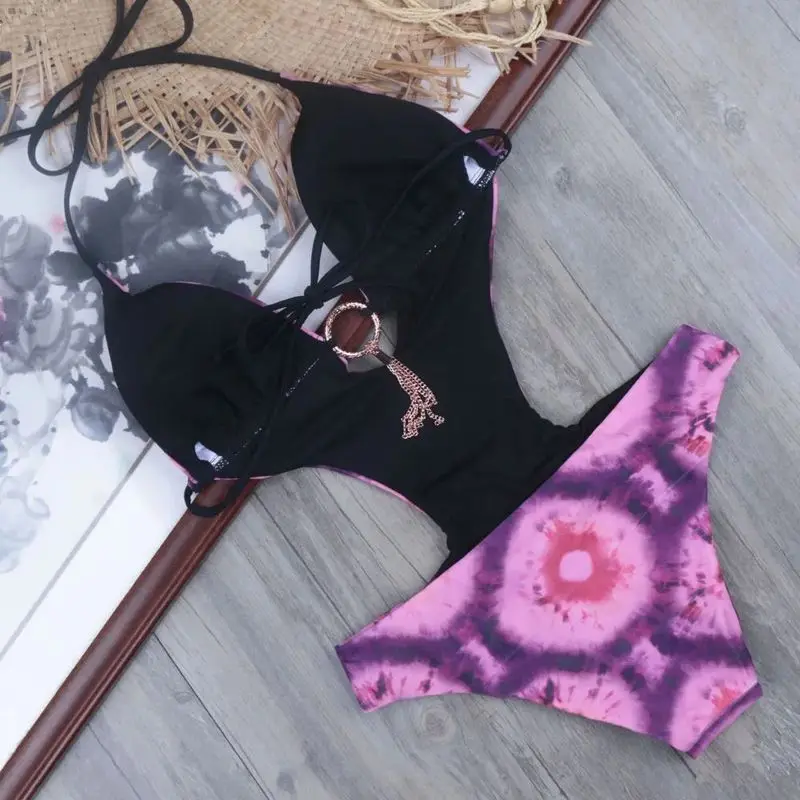 

2020 сексуальный женский купальник для женщин Thiened Cleanfit Sle, женский купальный костюм средней длины, трапециевидной формы, све без подкладки