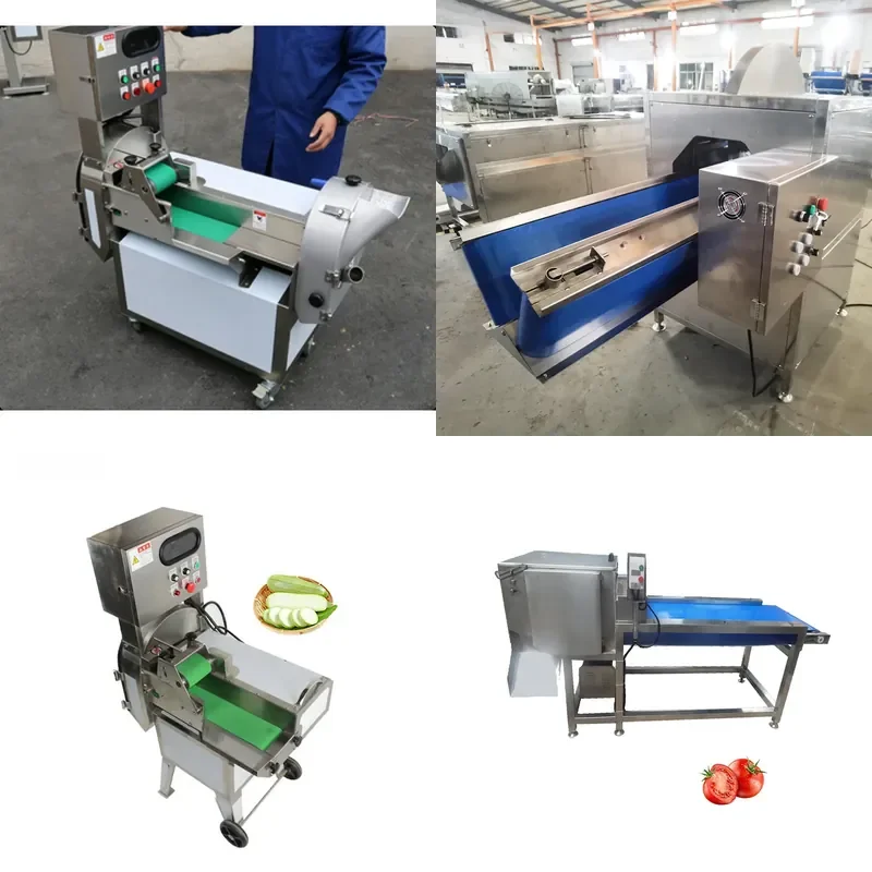 Industrial Electric Vegetable Grinder Heavy Duty Food Processor for Commercial Kitchen Stainless Steel Chopper Slicer