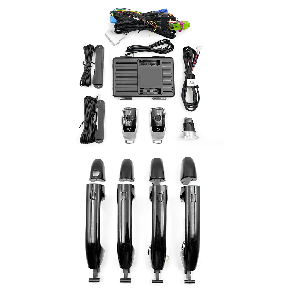 

Chidengde for Vito W447 W448 Push Button Start Stop System Remote Starter Keyless Go Car Accessories With 4 Sensor Handle