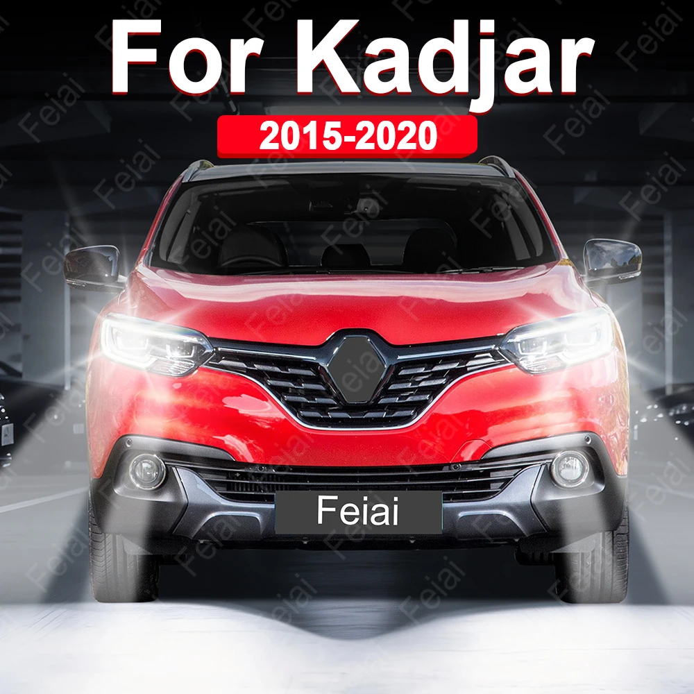 LED Headlight Bulbs For Renault Kadjar Accessories Car Headlights Super Bright LED Auto Headlamps 2015 2016 2017 2018 2019 2020