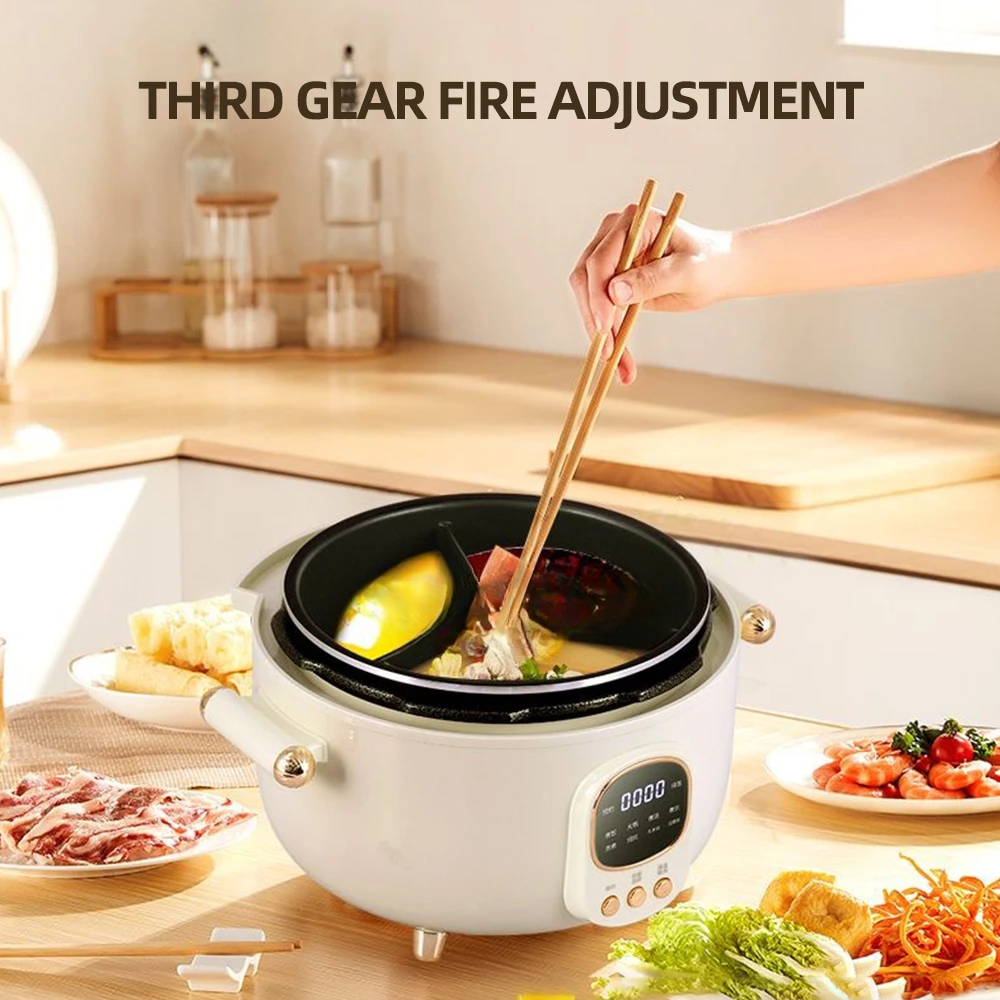 Intelligence Pressure Cooker Household Electric Rice Cooker Multifunctional Hot Pot Non Stick Cooking Pot