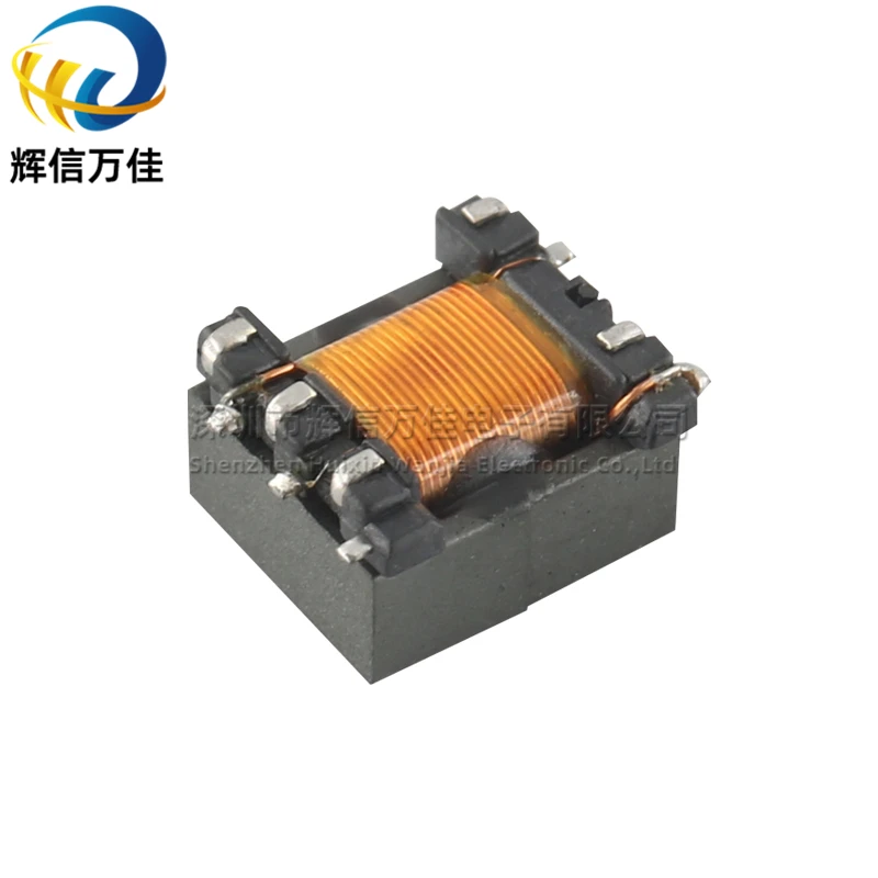 10PCS/Imported SMD EE5.0 Micro 1:10 0.8A Isolation High Frequency Pulse Signal Transformer for Flashlight EE0504S