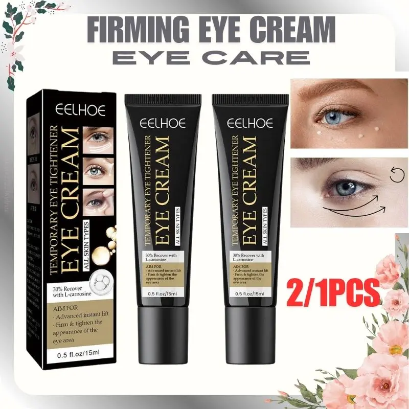 Firming Eye Cream Carnosine Eye Cream Remove Wrinkles Puffiness Smoothing Eye Bags Lighten Dark Circles Fine Lines For Eye Care