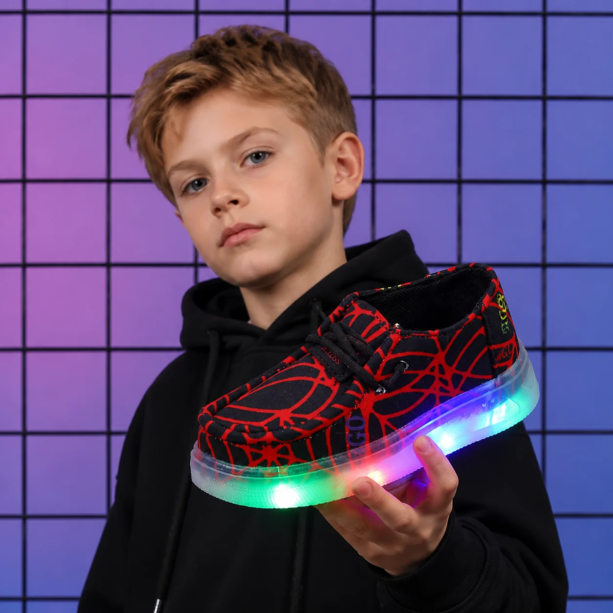 MGO KIDSS lente- en herfstjong - Outdoor Lighting Grid Screen recensie en prijs