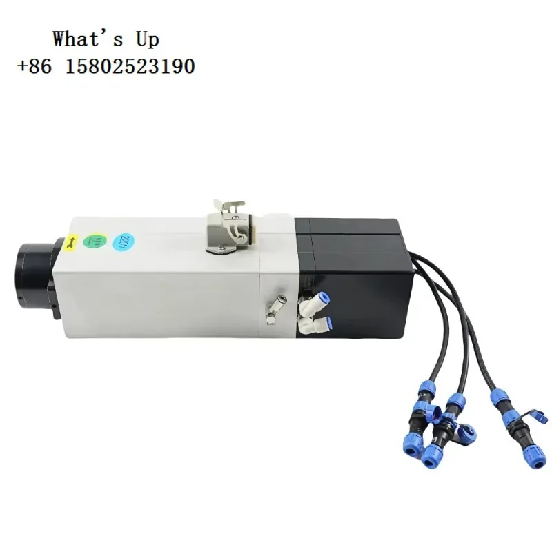 HQD GDL40.5-I20-24Z/2.2 2.2KW ISO20 24000rpm Inverter Drive Air Cooling ATC Spindle Motor for CNC Milling Machine