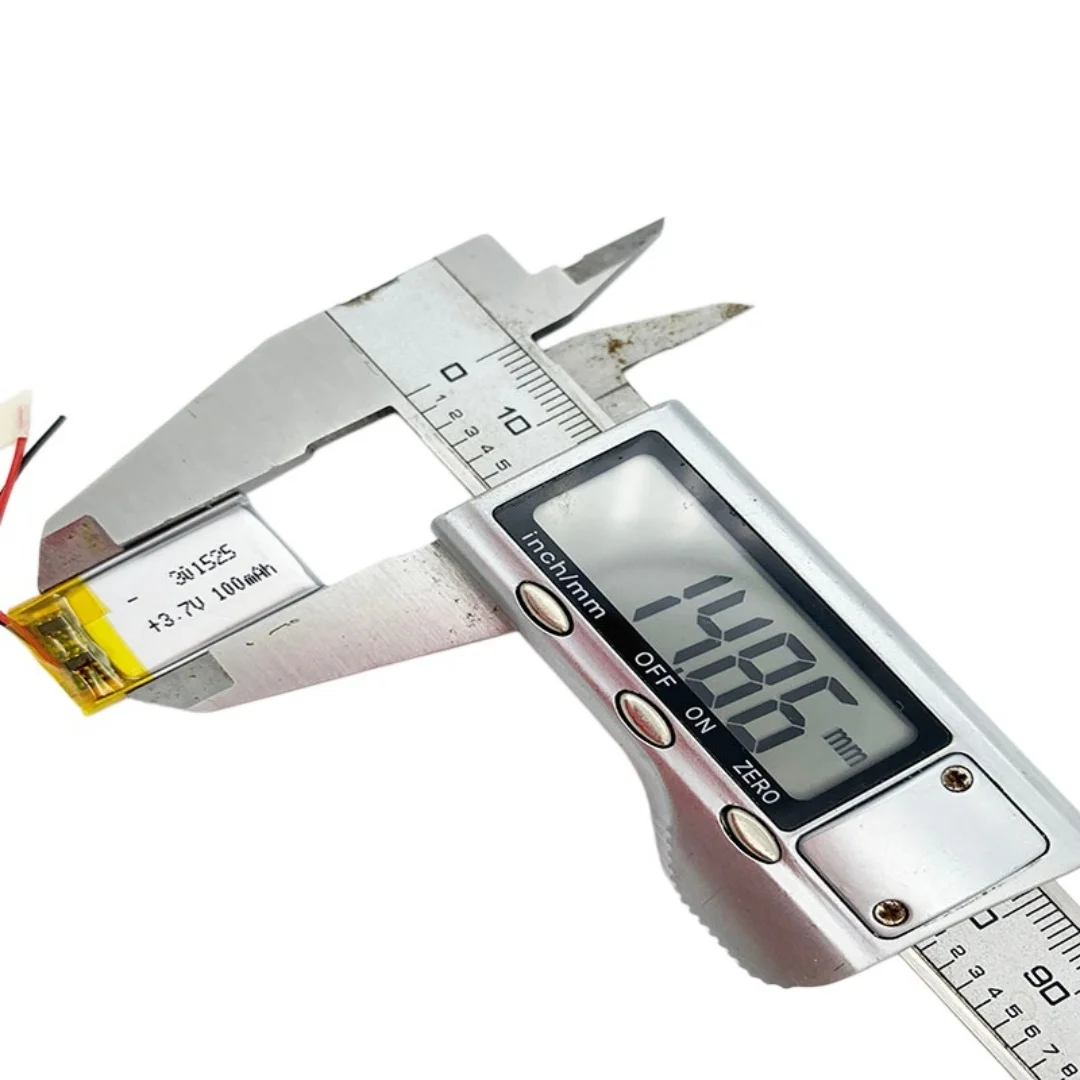 3.7V mini polymer lithium cell 301525P & 031525P, true full 80mAh capacity, replacement battery for Bluetooth earbuds