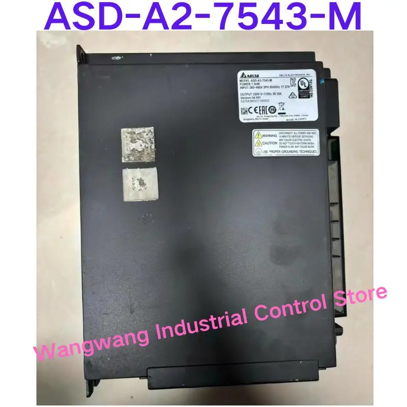 Second-hand test OK , A2 driver 7.5KW, ASD-A2-7543-M