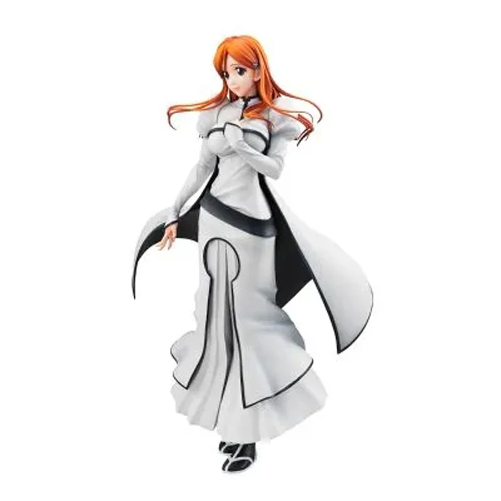 In Stock Original MegaHouse Orihime Inoue PVC 22cm Anime Character Collectible Display Figure Toy BLEACH Desktop Decoration Gift view 4