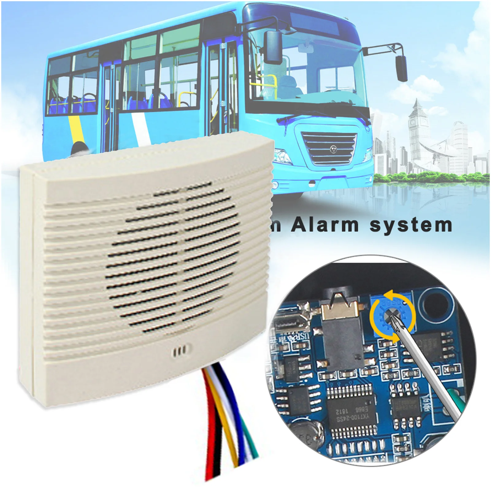 عكس الصافرة إنذار احتياطي للسيارات مركبة عكس تذكير إنذار احتياطي للسيارات تصميم عملية متقدمة بارد وأنيق #2