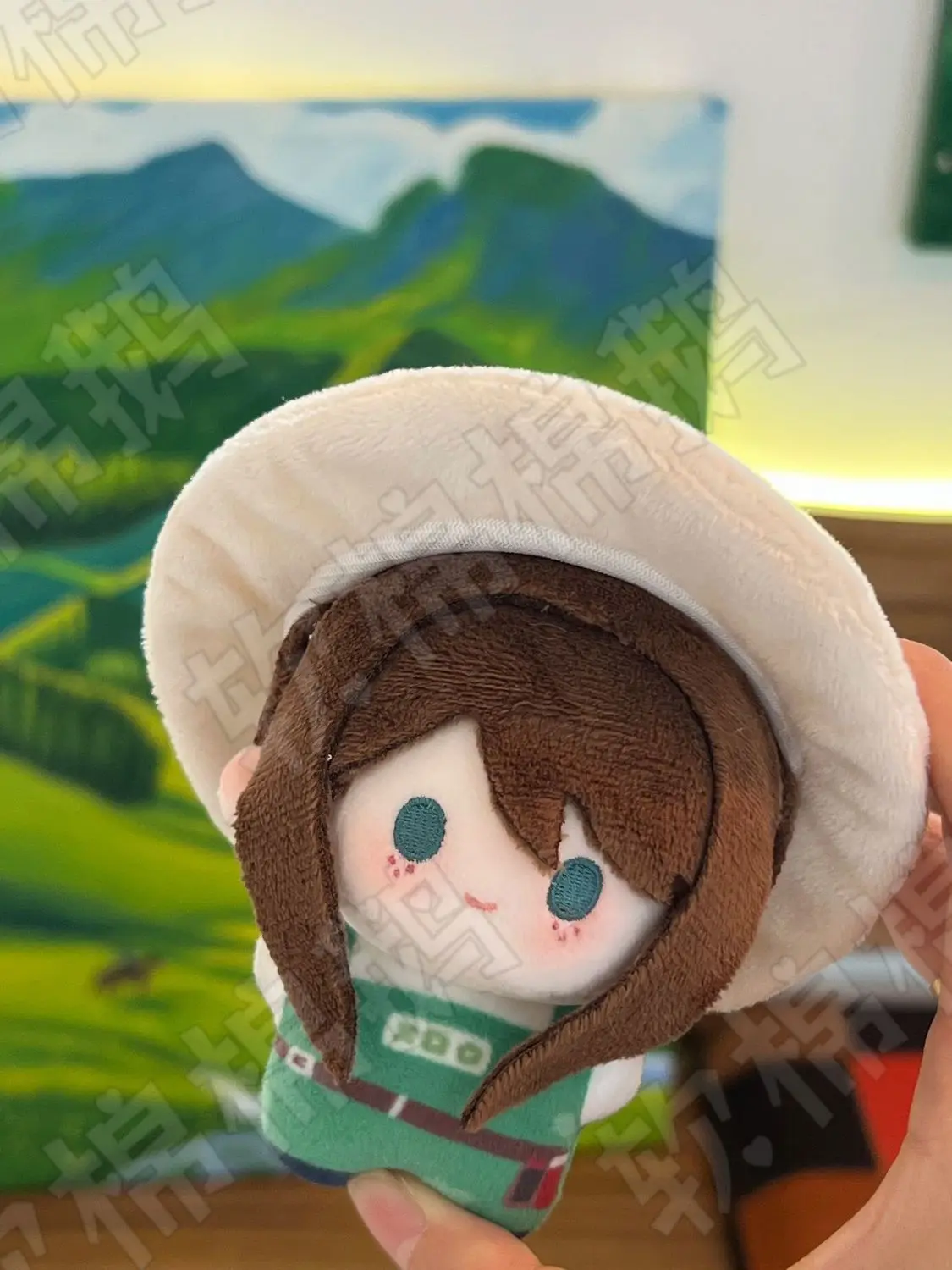 10 سنتيمتر اللعبة الأصلية الهوية الطرفية الخامس إيما وودز البستاني أفخم دمية الجسم طباعة قلادة المفاتيح لعبة هدية عيد ميلاد