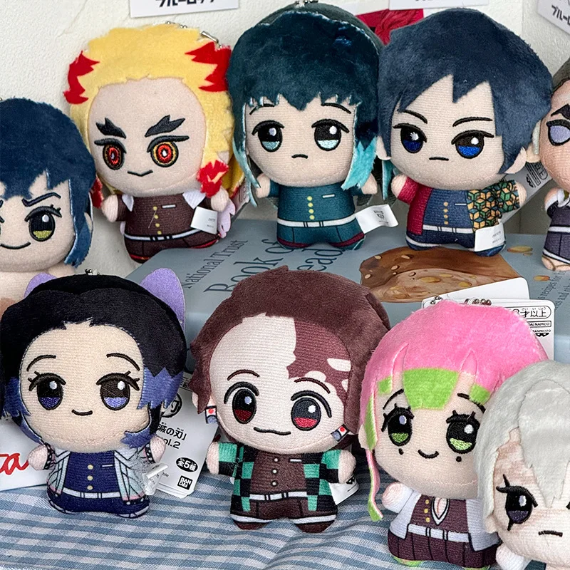 

10 см аниме Demon Slayer Tomioka Giyu Kamado Tanjirou Kamado Nezuko Agatsuma Zenitsu Shinazugawa кулон мягкие плюшевые игрушки подарок