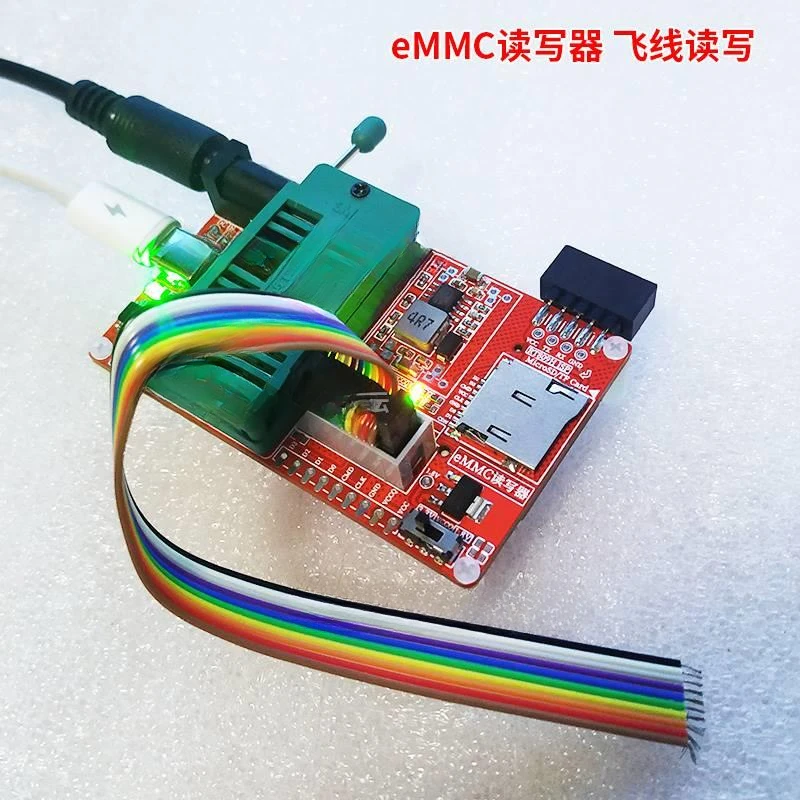 eMMC Reader ISP Flying Line RT809H Block to SD_TF Navigation BGA Font Library Mirror USB