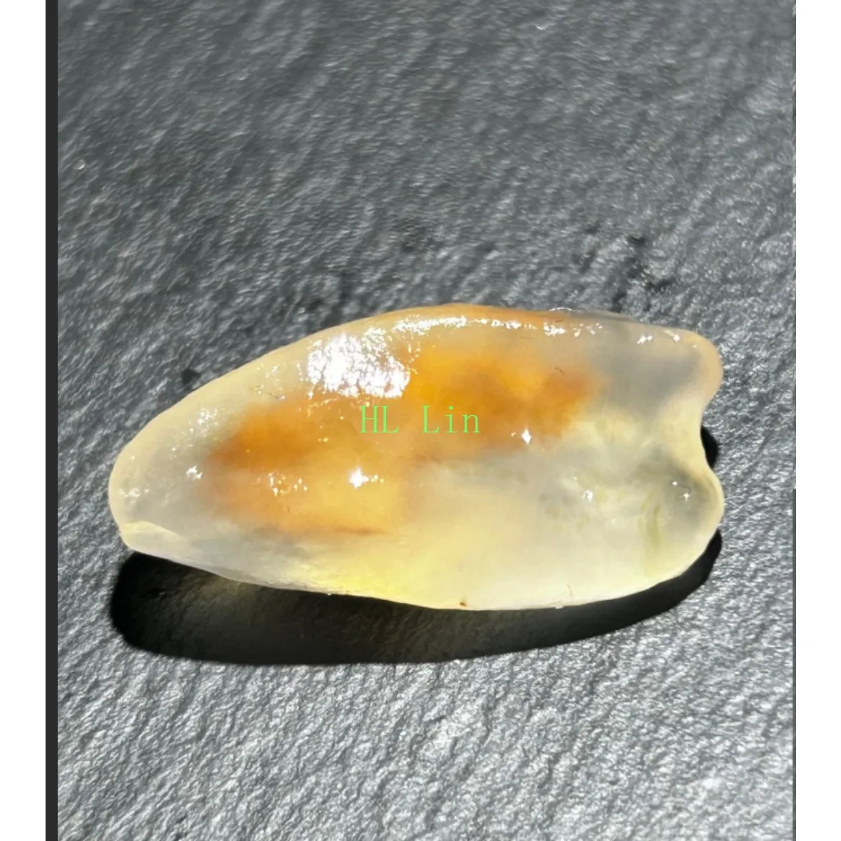 Earthy Tone Candy Agate in Glass Vial, 10-15mm Natural Unpolished, Loose Gemstone, Crystal Display Collection.Candy Agate