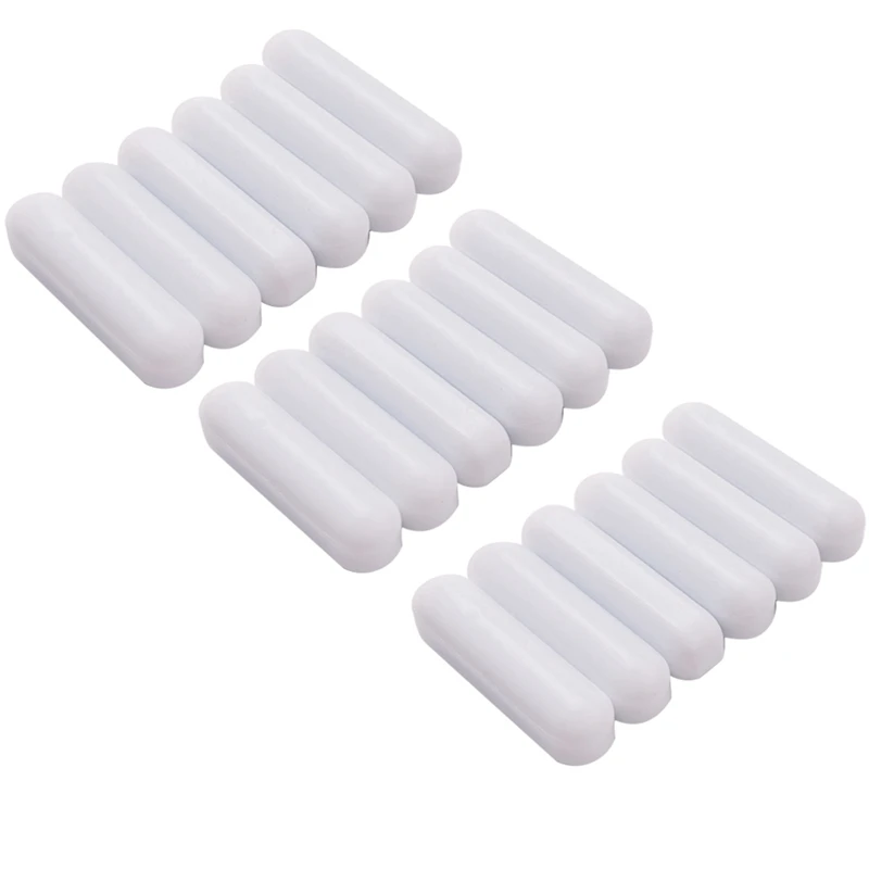 

16 Pcs PTFE Magnetic Stirrer Mixer Stir Bar Stir Rod Magnetic Stir Plate Bar, Stir Plate Magnet Stick (30 Mm/ 1.18 Inch)