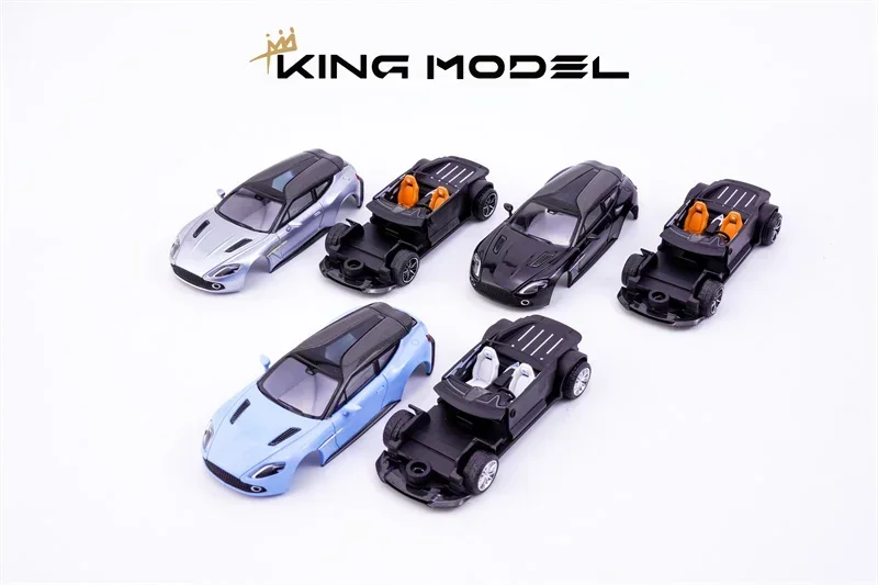 

KING MODEL 1:64 Vanquish Zagato Shooting Brake Limited999 Die-Cast Car Model Collection Miniature