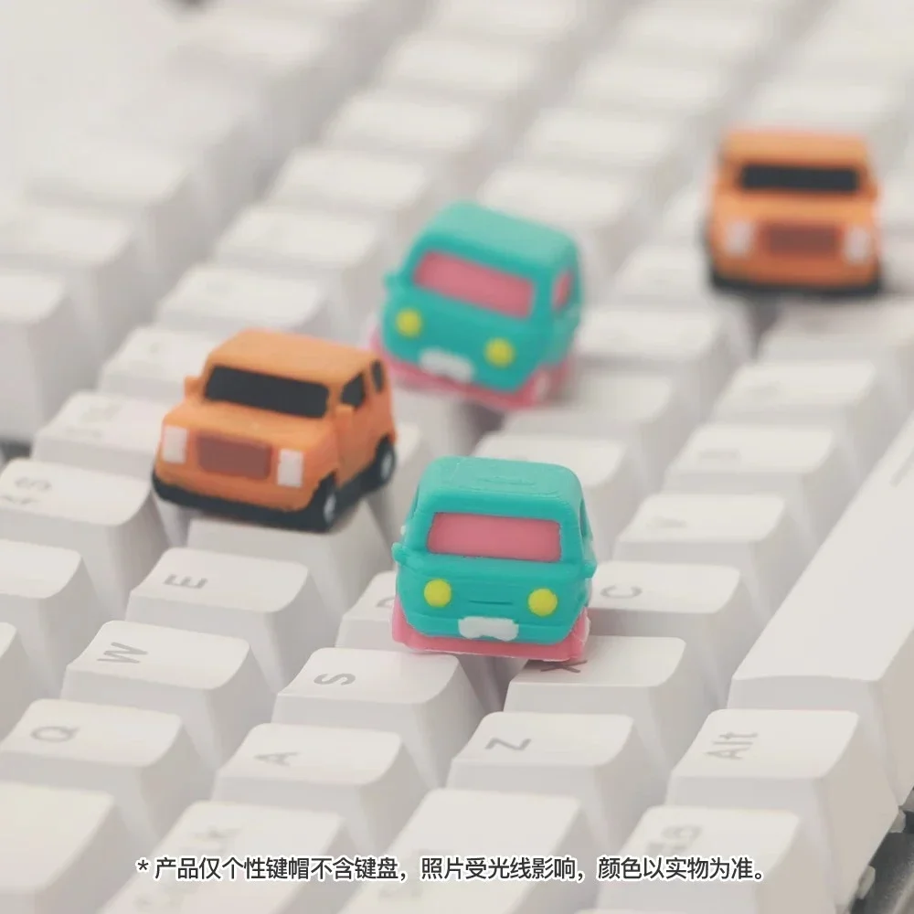 

Mini Car Personalized Keycaps Creative DIY Keycaps Customized Mechanical Keycaps
