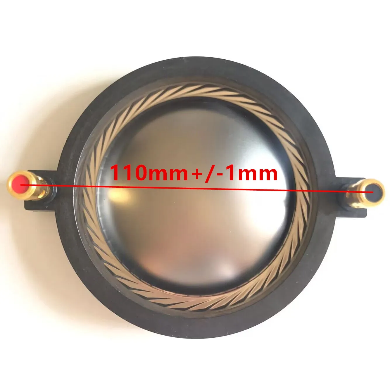 4pcs Diaphragm for B&C DE900, DE910, DE950, DE60 Driver 74.4mm PURE Aluminum Flat wire