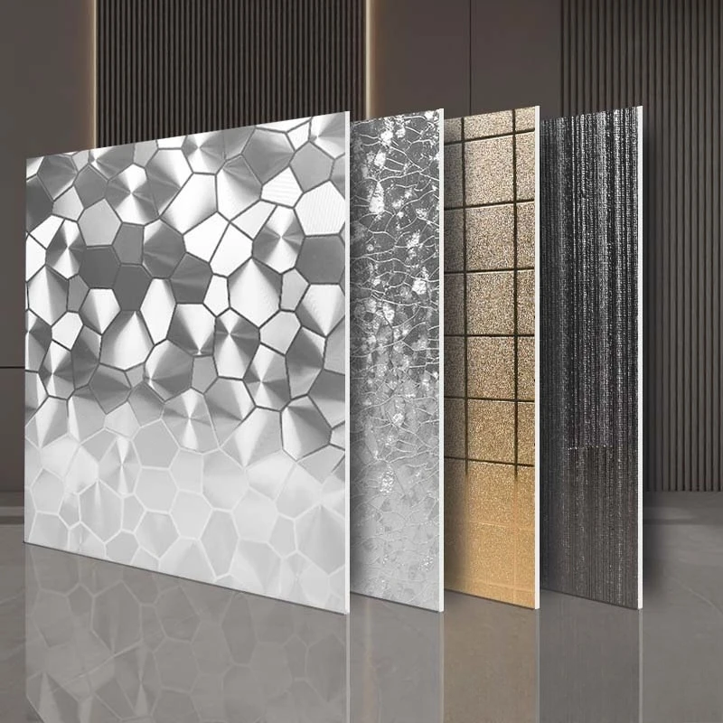 3D Laser Film Imitation Metal Plate Matte Drawing Board Foam Sticker Peeling and Pasting Easy DIY Is Applicable To Ceiling